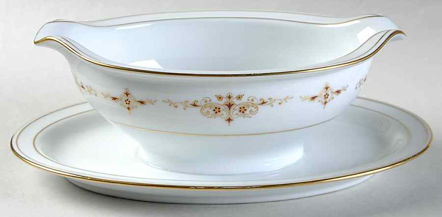 Champs Elysees Gravy Boat with Attached Underplate by Noritake-1