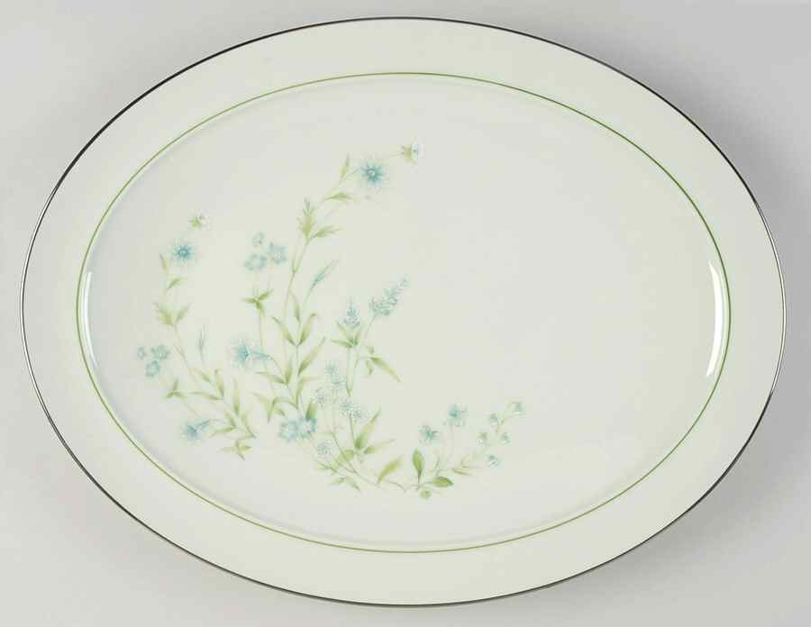 Cherish 16" Oval Serving Platter by Noritake-1