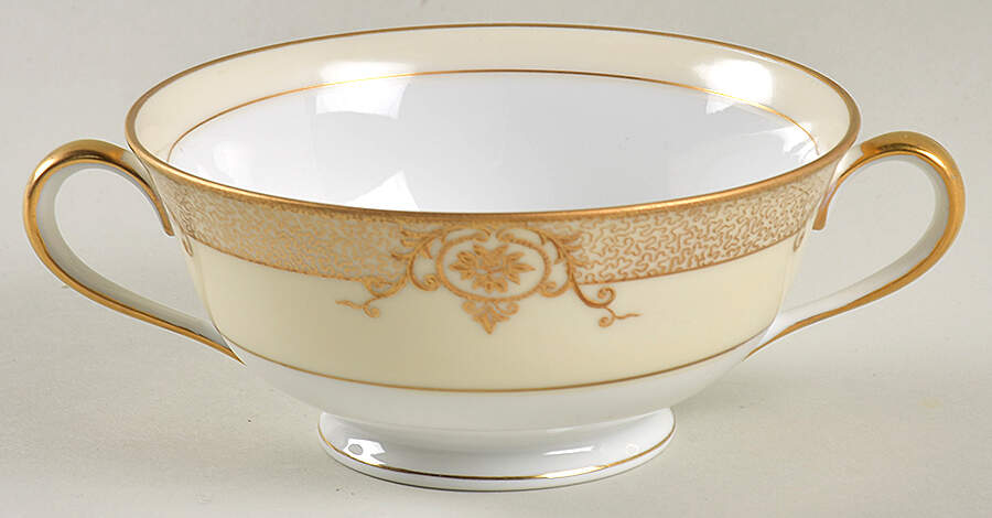 Cheramy Footed Cream Soup Bowl by Noritake-1