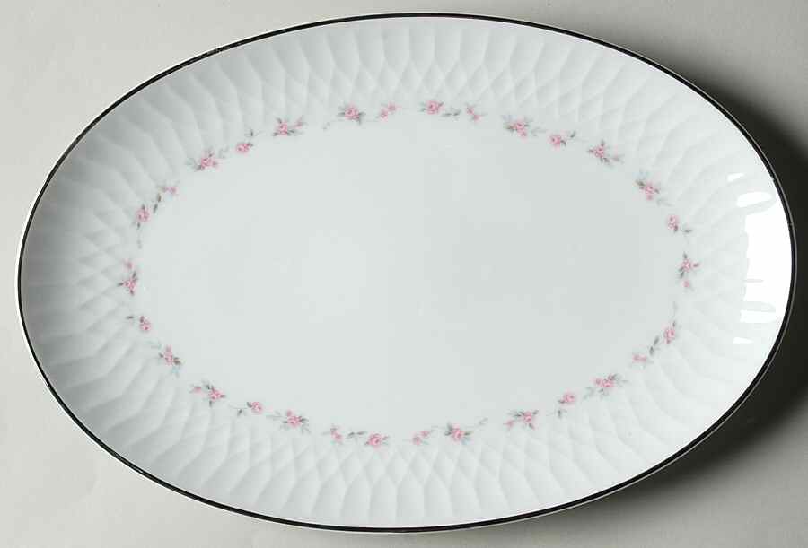 Cheri 12" Oval Serving Platter by Noritake-1