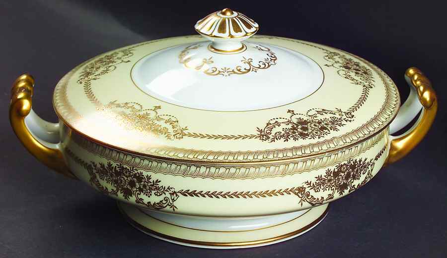 Cherita (7281 & NO #) Round Covered Vegetable by Noritake-1