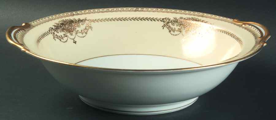 Cherita (7281 & NO #) 10" Round Vegetable Bowl by Noritake-1