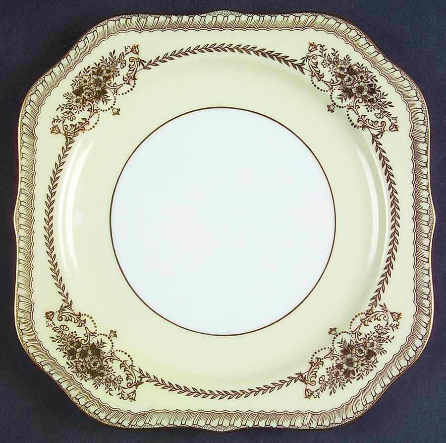 Cherita (7281 & NO #) Square Salad Plate by Noritake-1