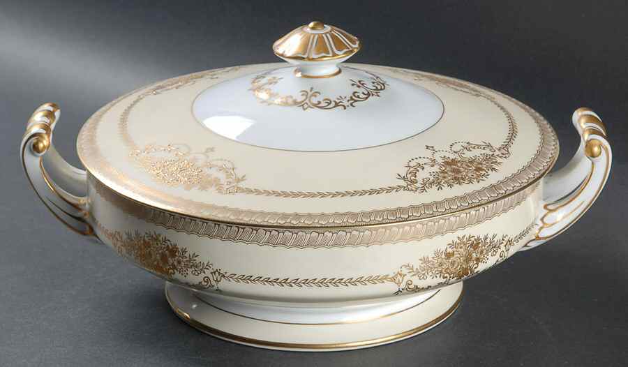 Cherita (7281 & NO #) Round Covered Vegetable by Noritake-1