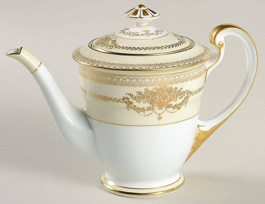 Cherita (7281 & NO #) Teapot & Lid by Noritake-1