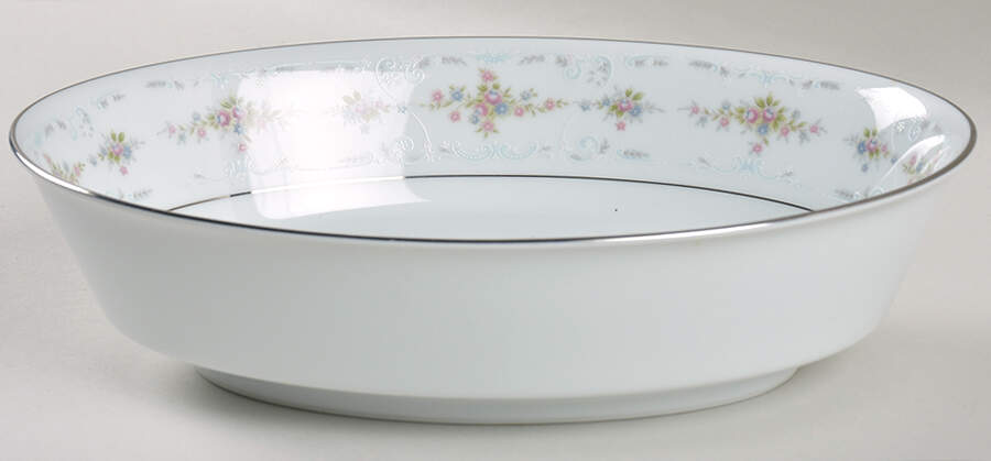 Cheryl 9" Oval Vegetable Bowl by Noritake-1