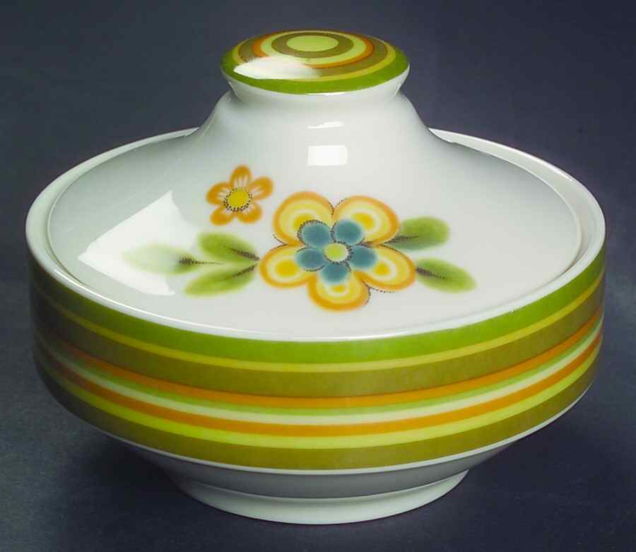 Chestnuthill Sugar Bowl & Lid by Noritake-1