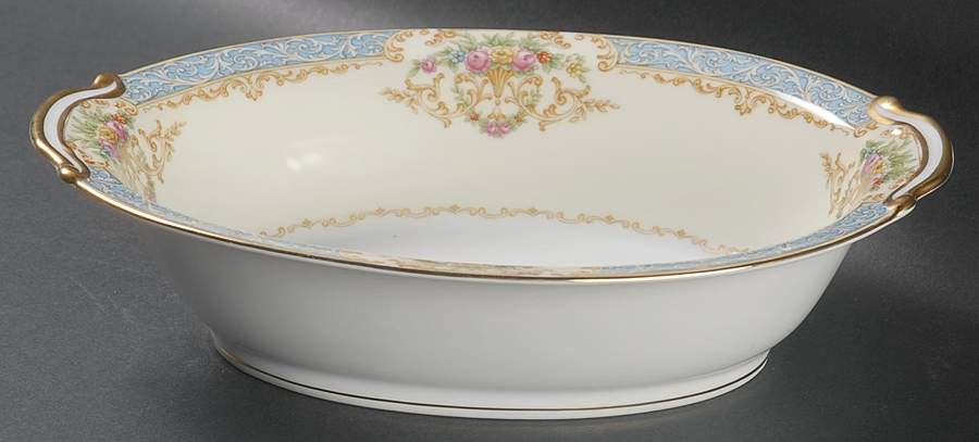 Chevonia 9" Oval Vegetable Bowl by Noritake-1