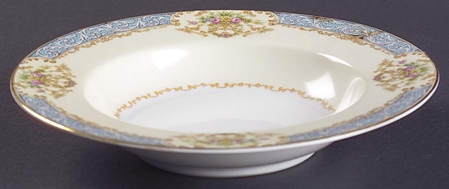 Chevonia Rim Soup Bowl by Noritake-1