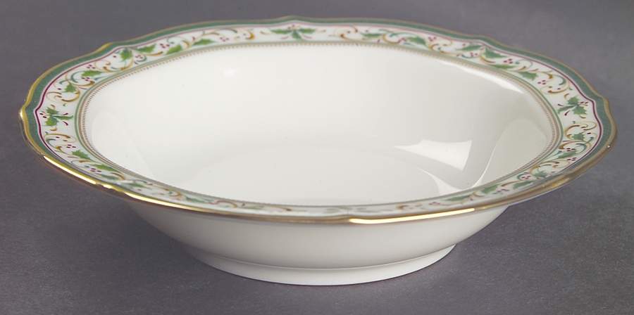 Christmas Garland Rim Fruit/Dessert (Sauce) Bowl by Noritake-1