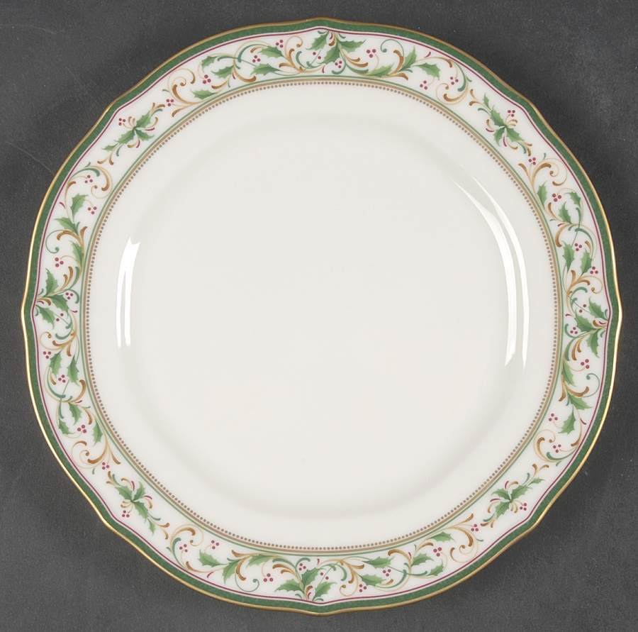 Christmas Garland Bread & Butter Plate by Noritake-1