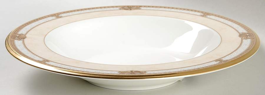 Chavot Gold Rim Soup Bowl by Noritake-1