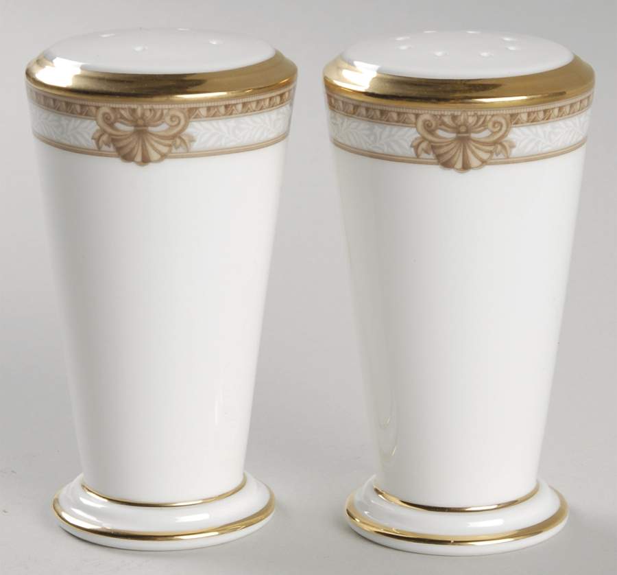 Chavot Gold Salt & Pepper Set by Noritake-1
