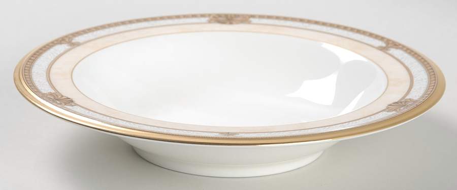 Chavot Gold Rim Fruit/Dessert (Sauce) Bowl by Noritake-1
