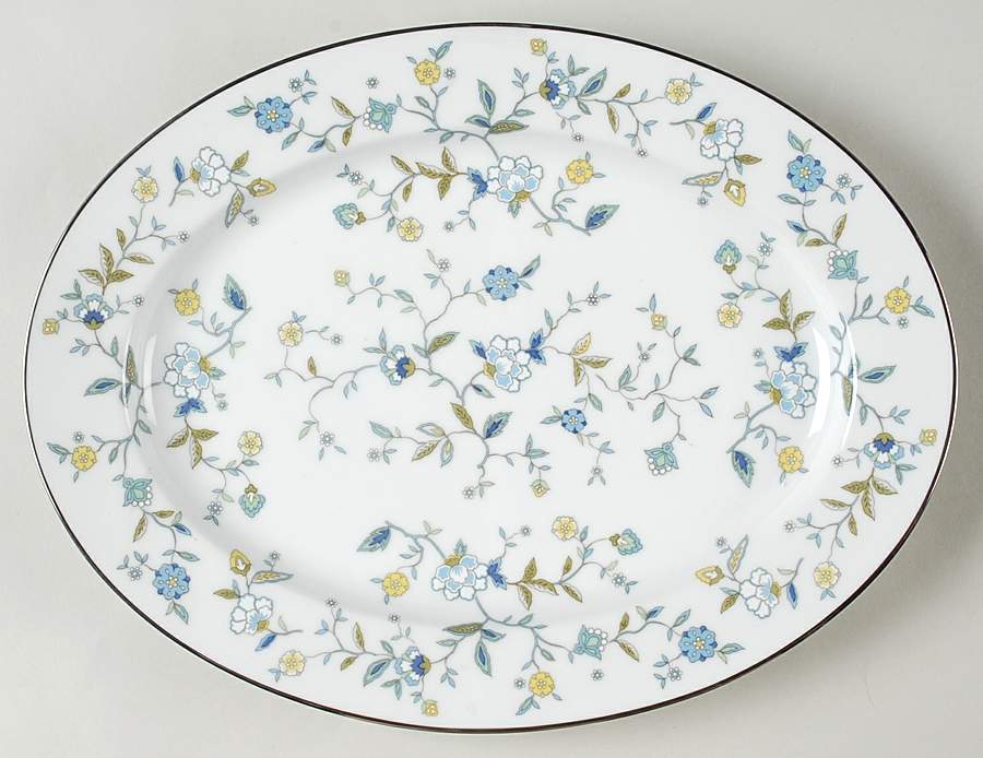 Chintz 13" Oval Serving Platter by Noritake-1
