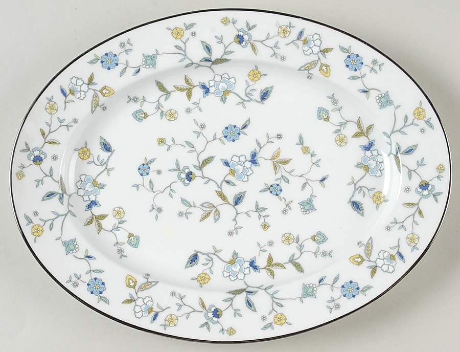 Chintz 11" Oval Serving Platter by Noritake-1