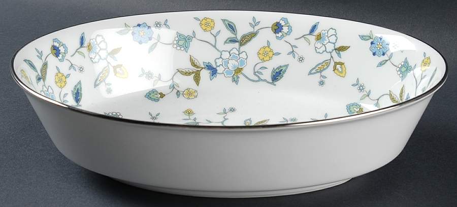 Chintz 9" Oval Vegetable Bowl by Noritake-1