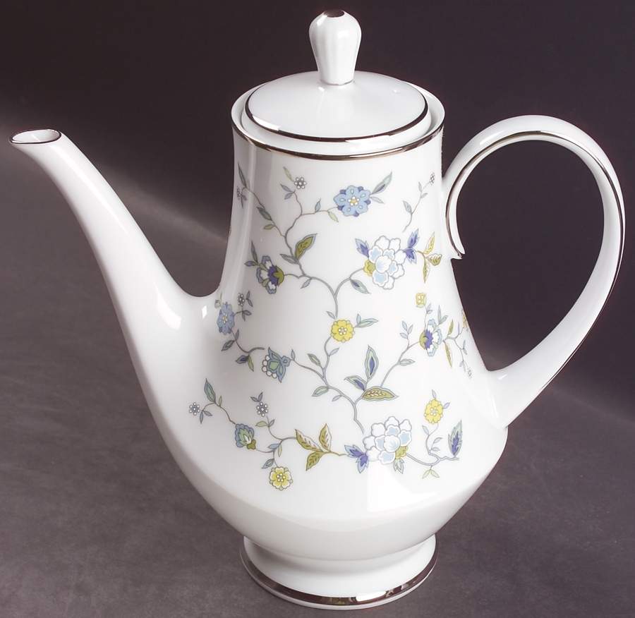 Chintz Coffee Pot & Lid by Noritake-1