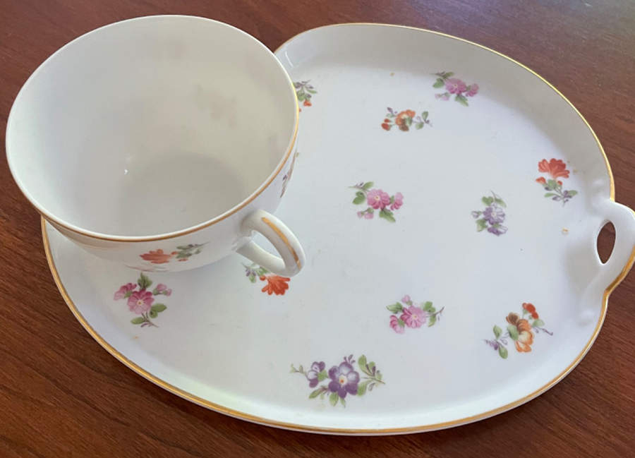 Chintz Snack Cup by Noritake-1