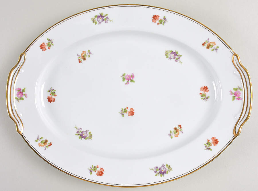 Chintz 14" Oval Serving Platter by Noritake-1