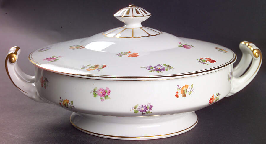 Chintz Round Covered Vegetable by Noritake-1