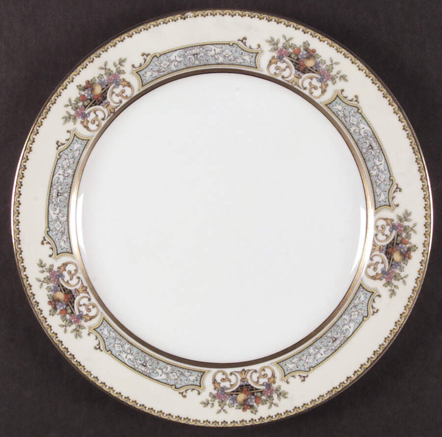 Chine Blue Dinner Plate by Noritake-1