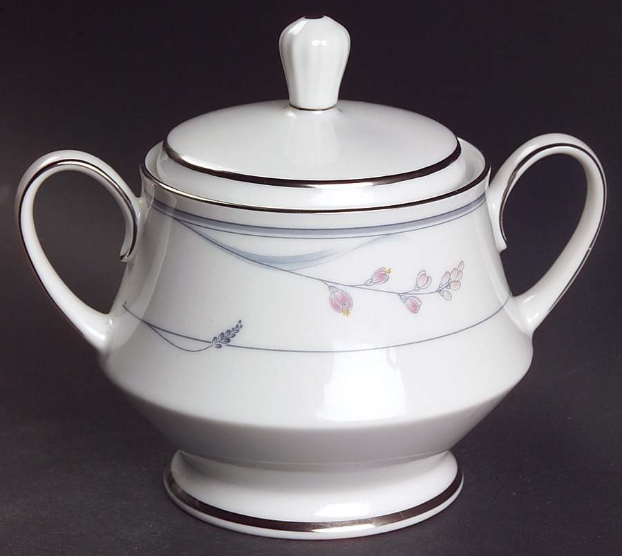Chelsea Morn Sugar Bowl & Lid by Noritake-1