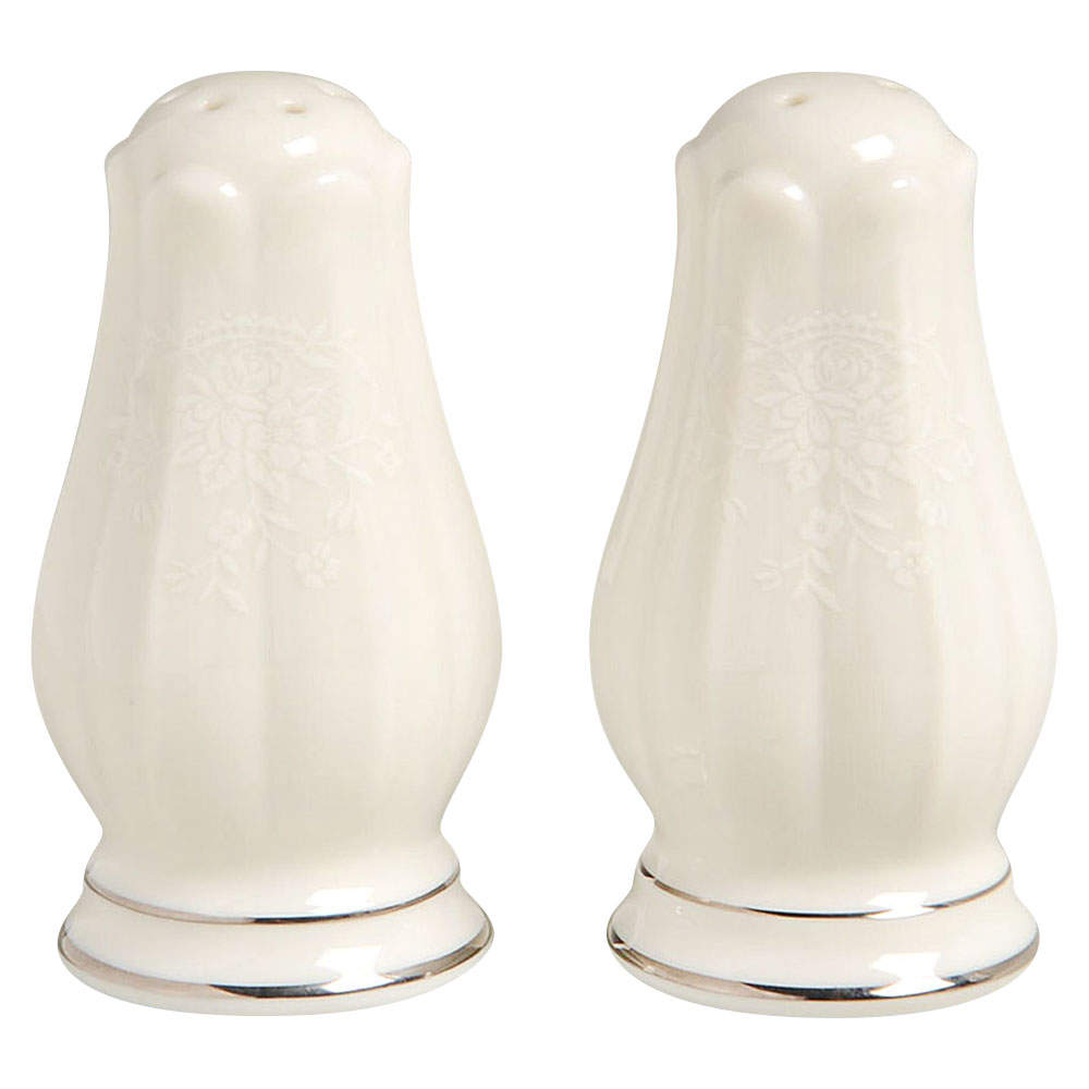Chandon Platinum Salt & Pepper Set by Noritake-1