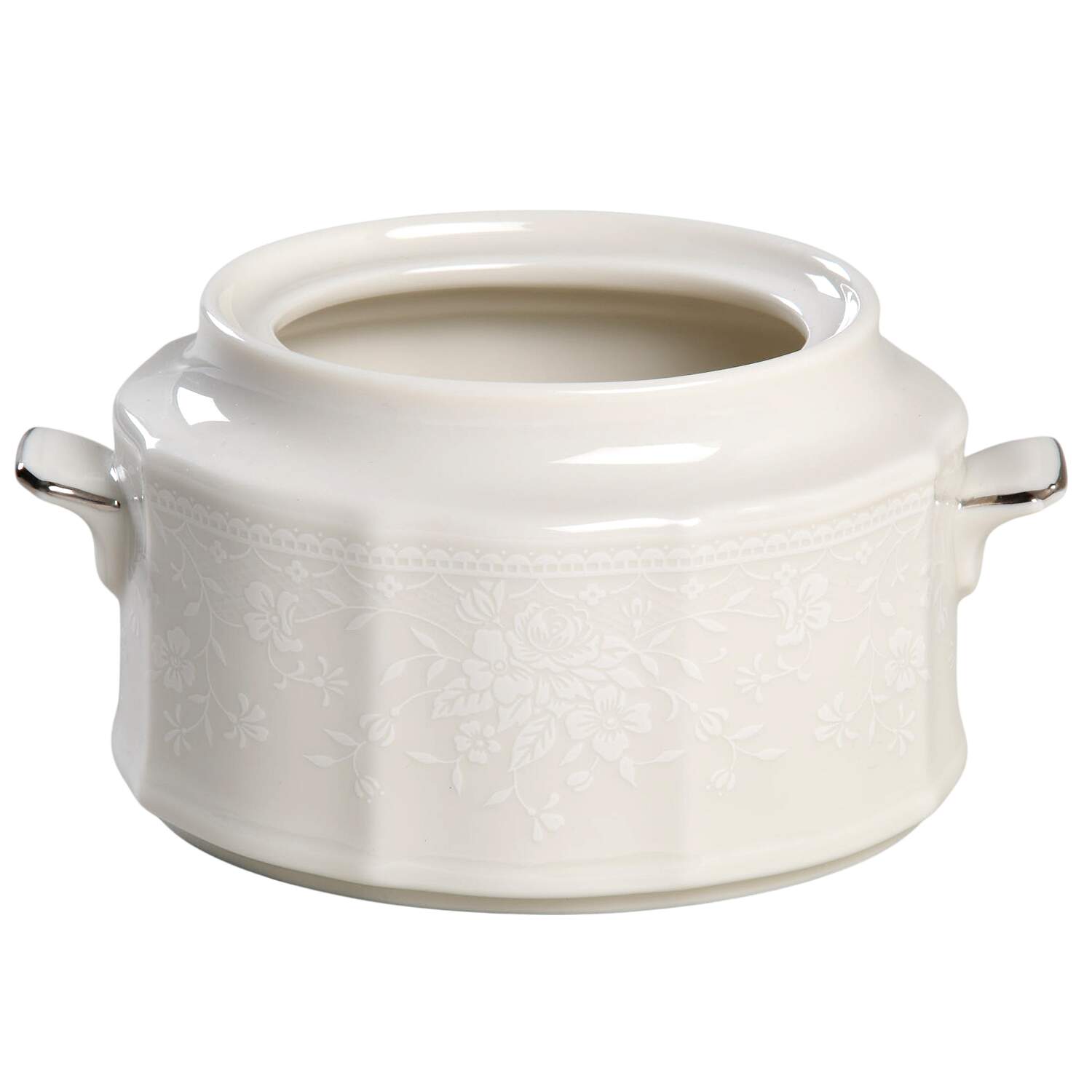 Chandon Platinum Sugar Bowl No Lid by Noritake-1