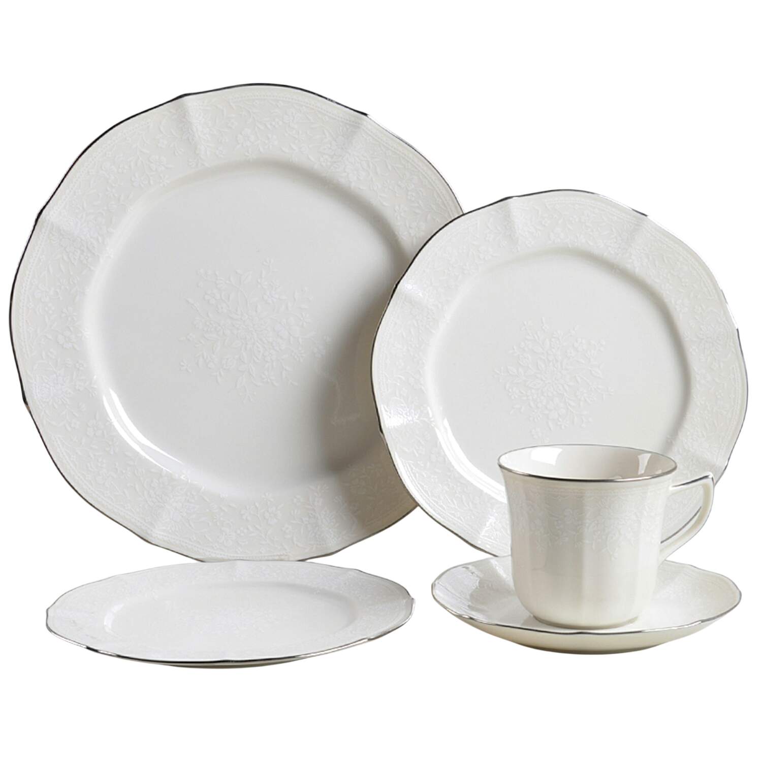Chandon Platinum 40 Piece Estate Set by Noritake-1