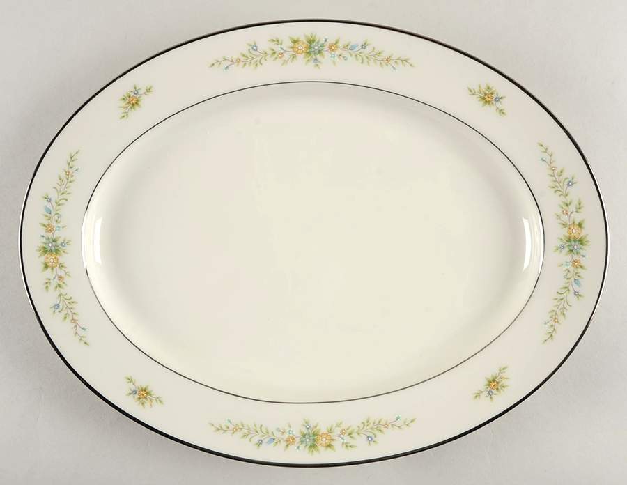 Christina 13" Oval Serving Platter by Noritake-1