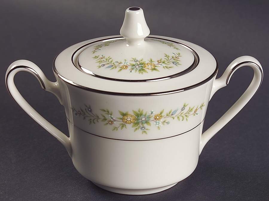 Christina Sugar Bowl & Lid by Noritake-1
