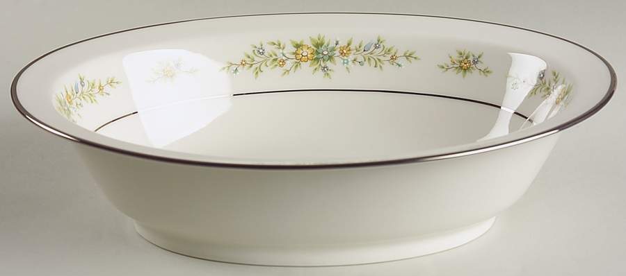 Christina 10" Oval Vegetable Bowl by Noritake-1