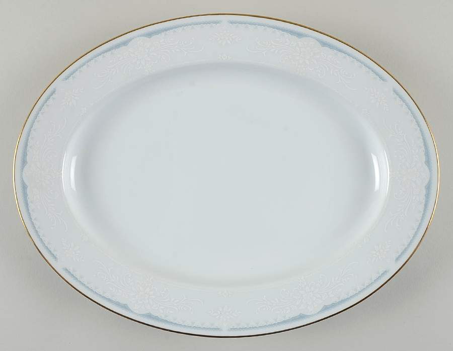 Christine 11" Oval Serving Platter by Noritake-1
