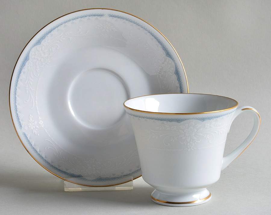 Christine Footed Cup & Saucer Set by Noritake-1