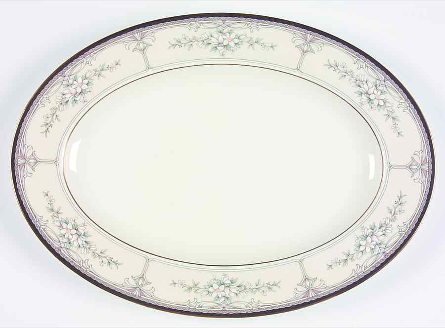 Churchill 14" Oval Serving Platter by Noritake-1
