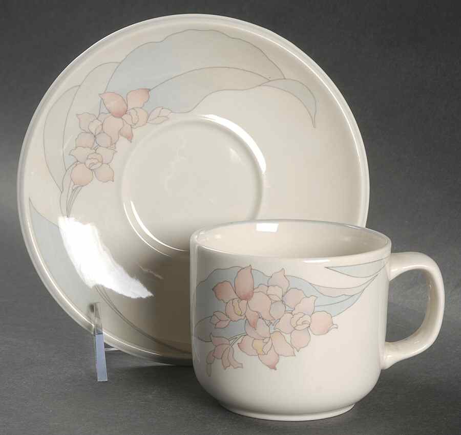Christy's World Flat Cup & Saucer Set by Noritake-1
