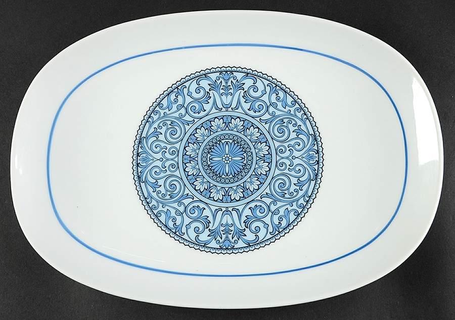 Cielito Lindo 13" Oval Serving Platter by Noritake-1