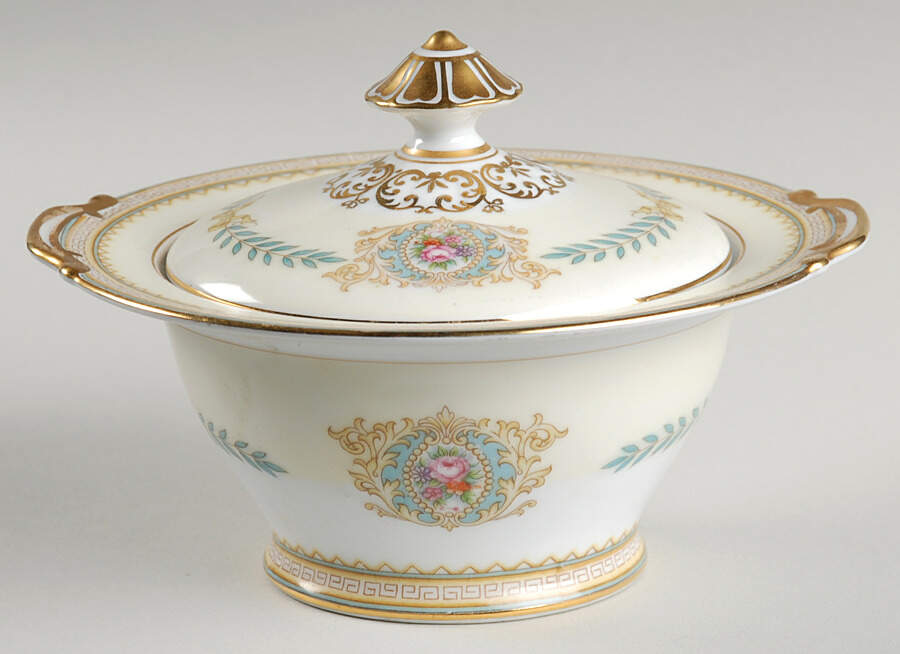 Ciro Sugar Bowl & Lid by Noritake-1