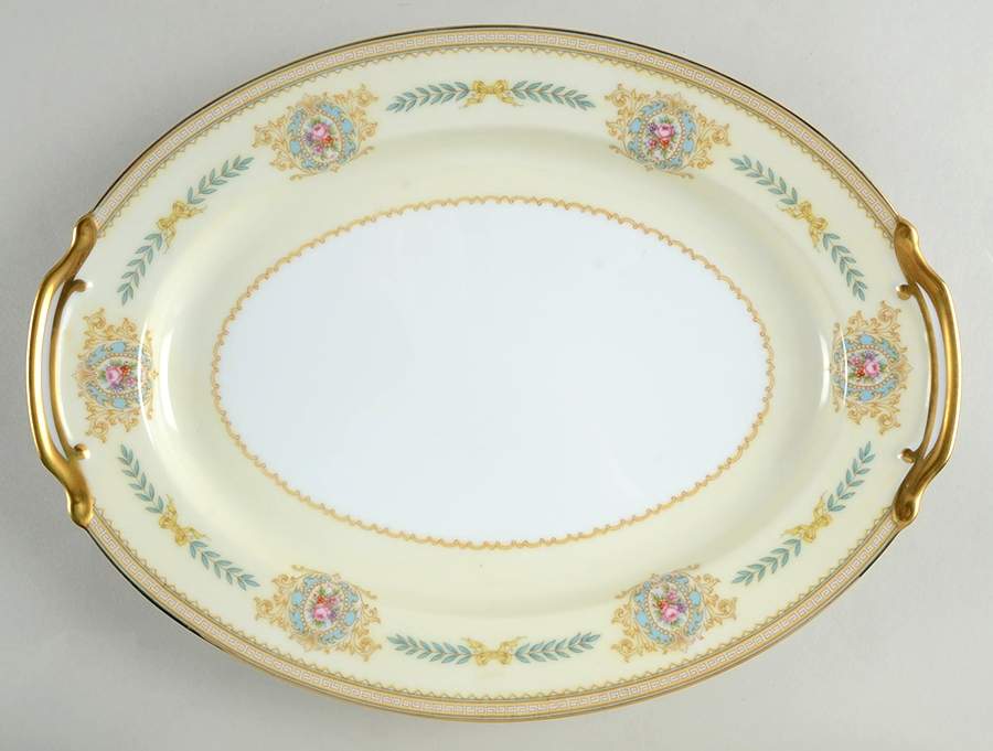 Ciro 13" Oval Serving Platter by Noritake-1