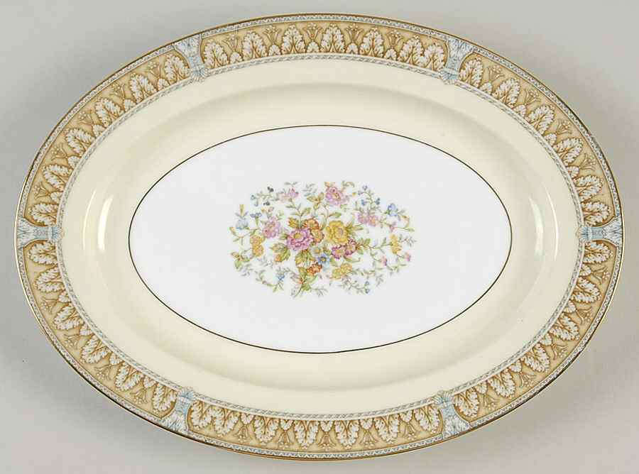 Claire 11" Oval Serving Platter by Noritake-1