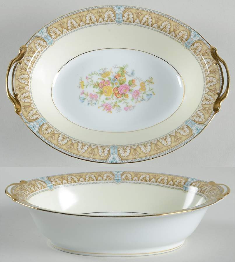 Claire 9" Oval Vegetable Bowl by Noritake-1