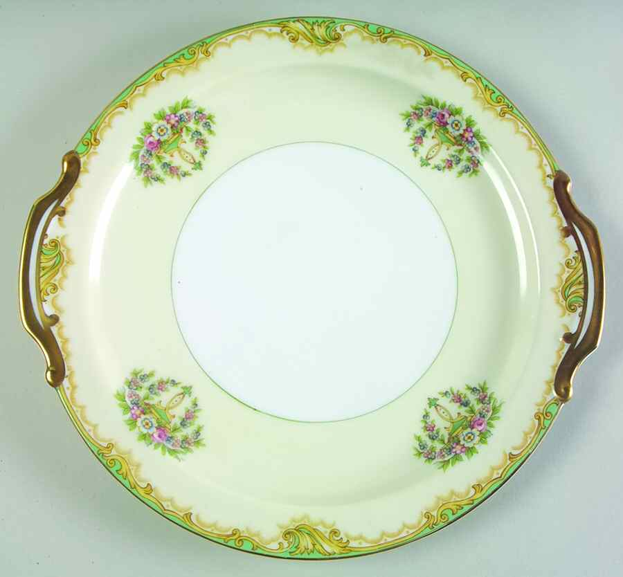 Claremont Handled Cake Plate by Noritake-1