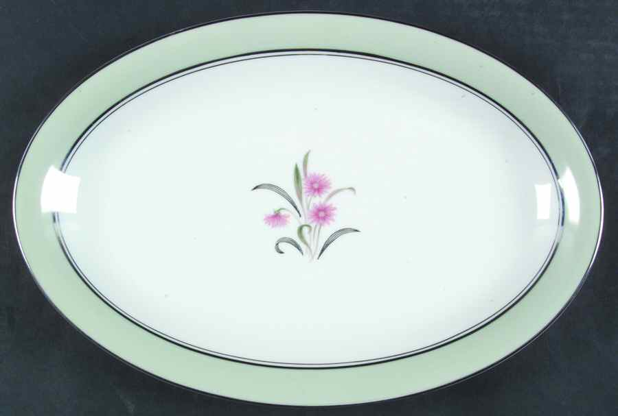 Clarabell 12" Oval Serving Platter by Noritake-1
