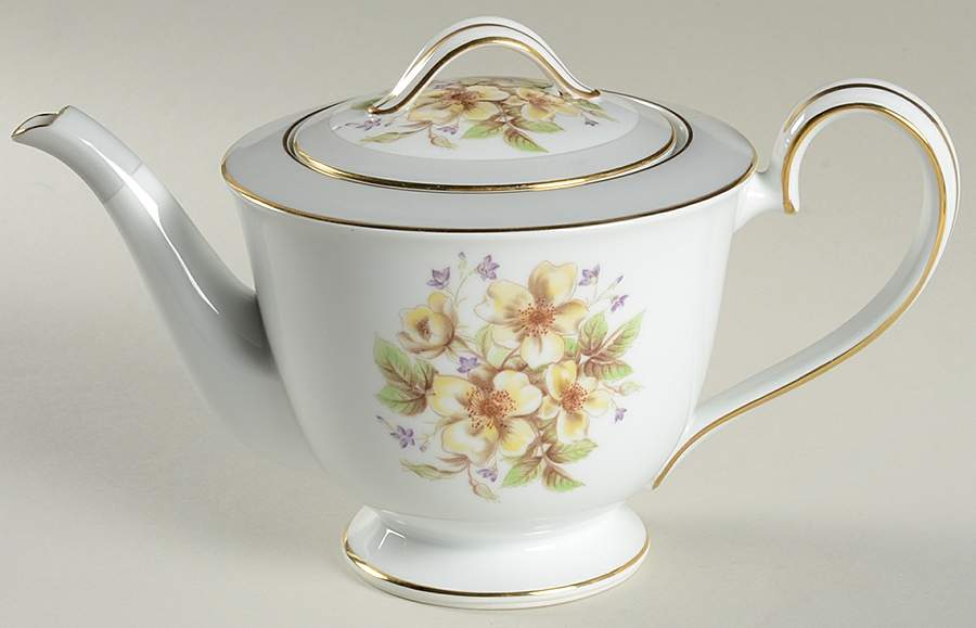 Claremont Teapot & Lid by Noritake-1