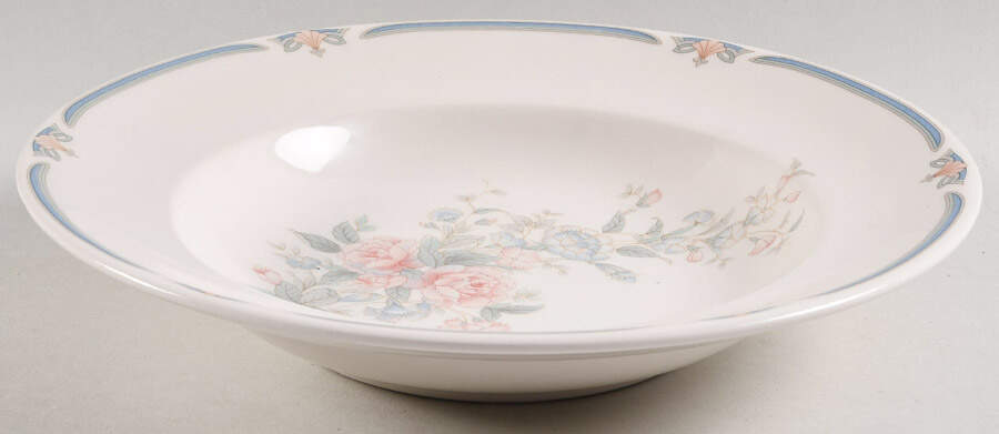 Claremont Large Rim Soup Bowl by Noritake-1