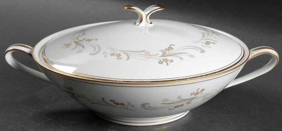 Claridge Round Covered Vegetable by Noritake-1