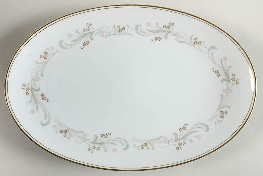 Claridge 12" Oval Serving Platter by Noritake-1