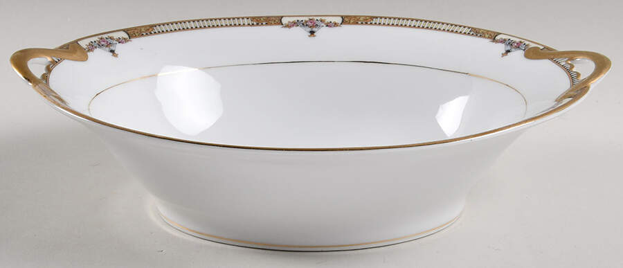 Claridge 10" Oval Vegetable Bowl by Noritake-1