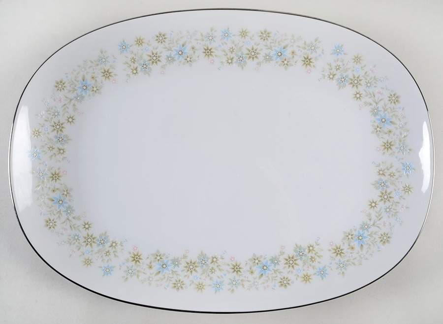 Clarinda 15" Oval Serving Platter by Noritake-1